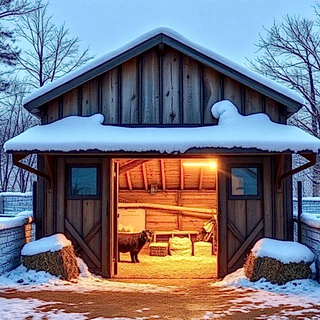Hayvan Barınaklarında Kışa Hazırlık: Yalıtım Boyası ile Nem ve Soğuktan Koruma
