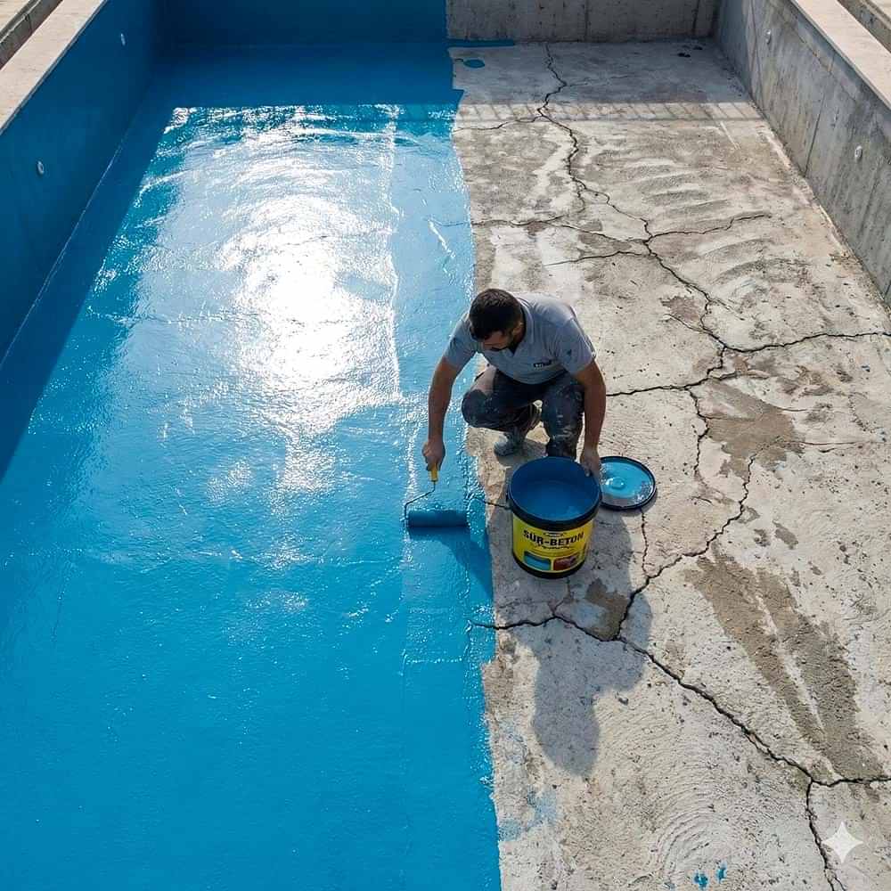 Sür-Beton 2K Dekoratif Su Yalıtım ve Zemin Kaplaması 20 Kg