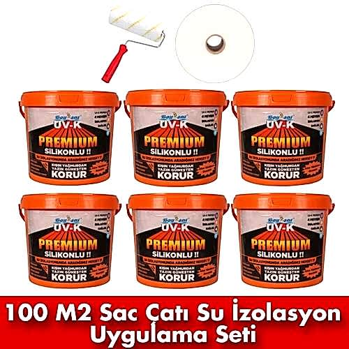 Boysat 100m2 Sac Çatı Su İzolasyon Çözüm Paketi
