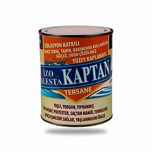 İzo Alesta Kaptan İzolasyon Katkılı Güçlü Suda Çözülmez Deniz Tekne Yüzey Kaplaması 1 Kg