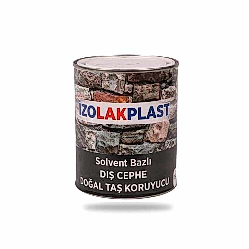 İzolak Plast Solvent Bazlı Dış Cephe Doğal Taş Verniği 2 Kg