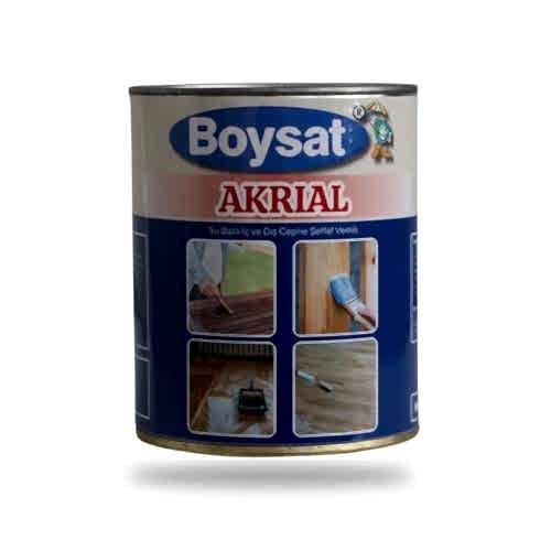 Akrial Su Bazlı İç ve Dış Cephe Şeffaf Vernik 2 Kg