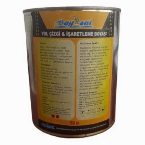 Boysat Yol Çizgi Şerit ve İşaretleme Boyası Sarı 750 Gr